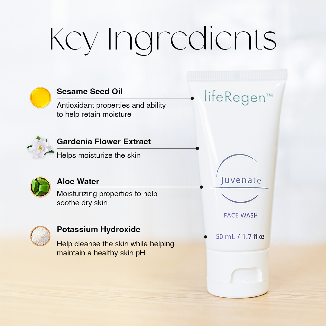 lifeRegen Juvenate Skin Barrier Face Wash - 50ml